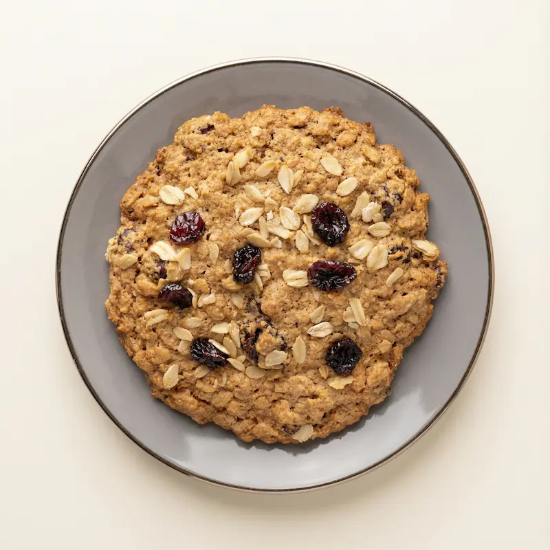 Galleta de avena con arandanos