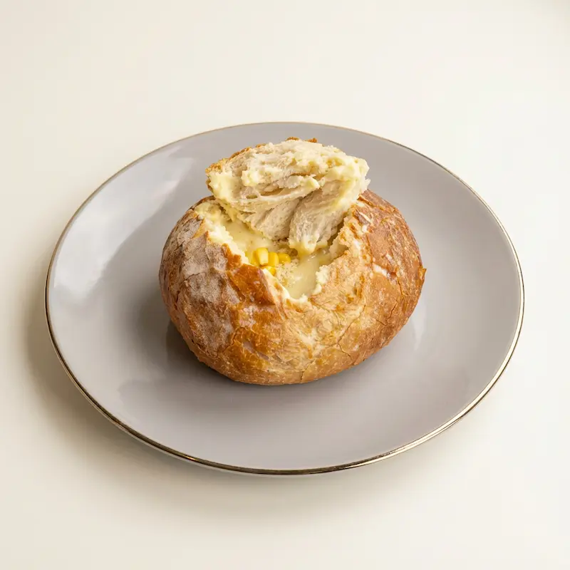 Crema de Elote (en pan)